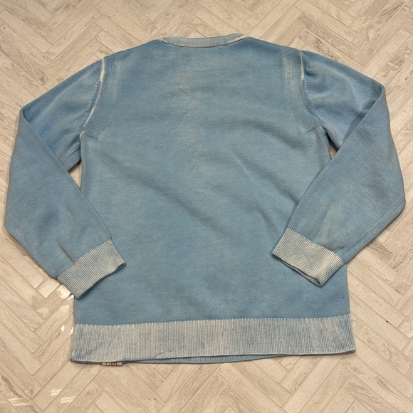 Bonpoint Sky blue sweater size 6 - Picture 5 of 6